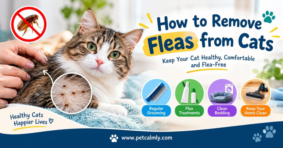 How to Remove Fleas from Cats