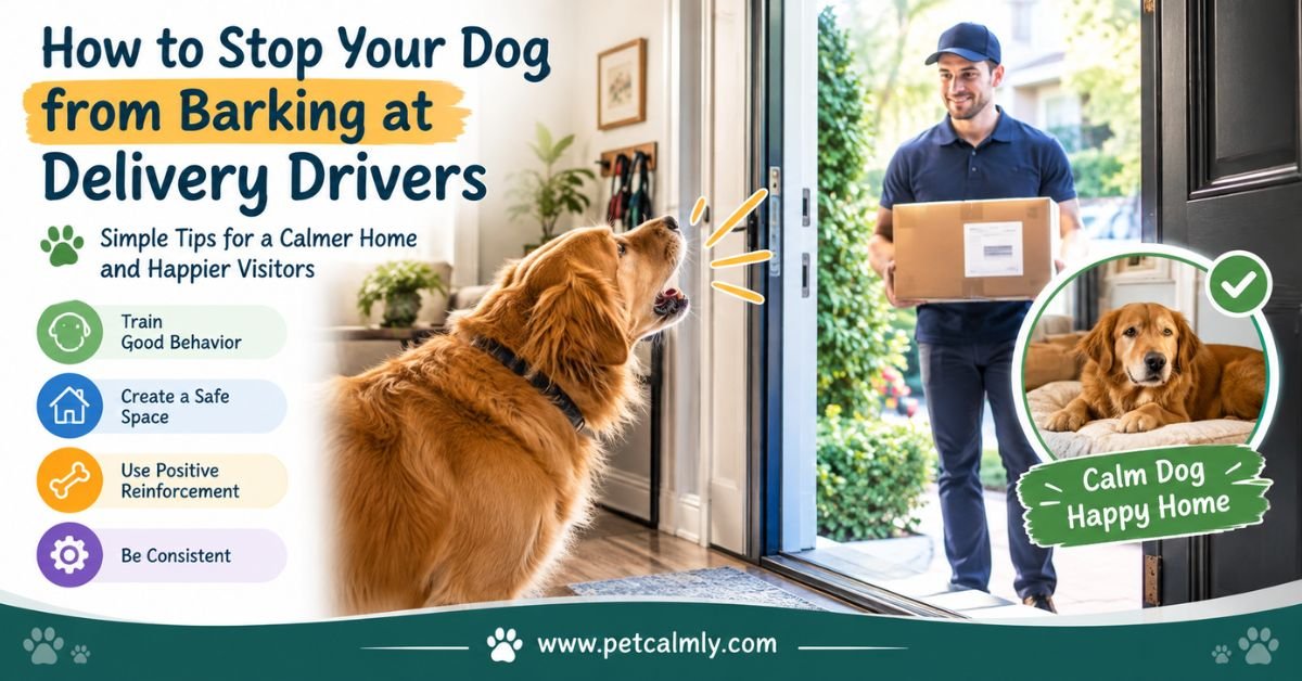 How to Stop Dog From Barking at Delivery Drivers