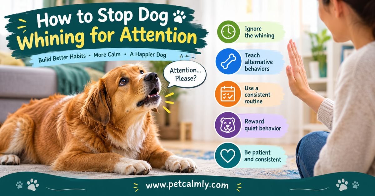 How to Stop Dog Whining for Attention