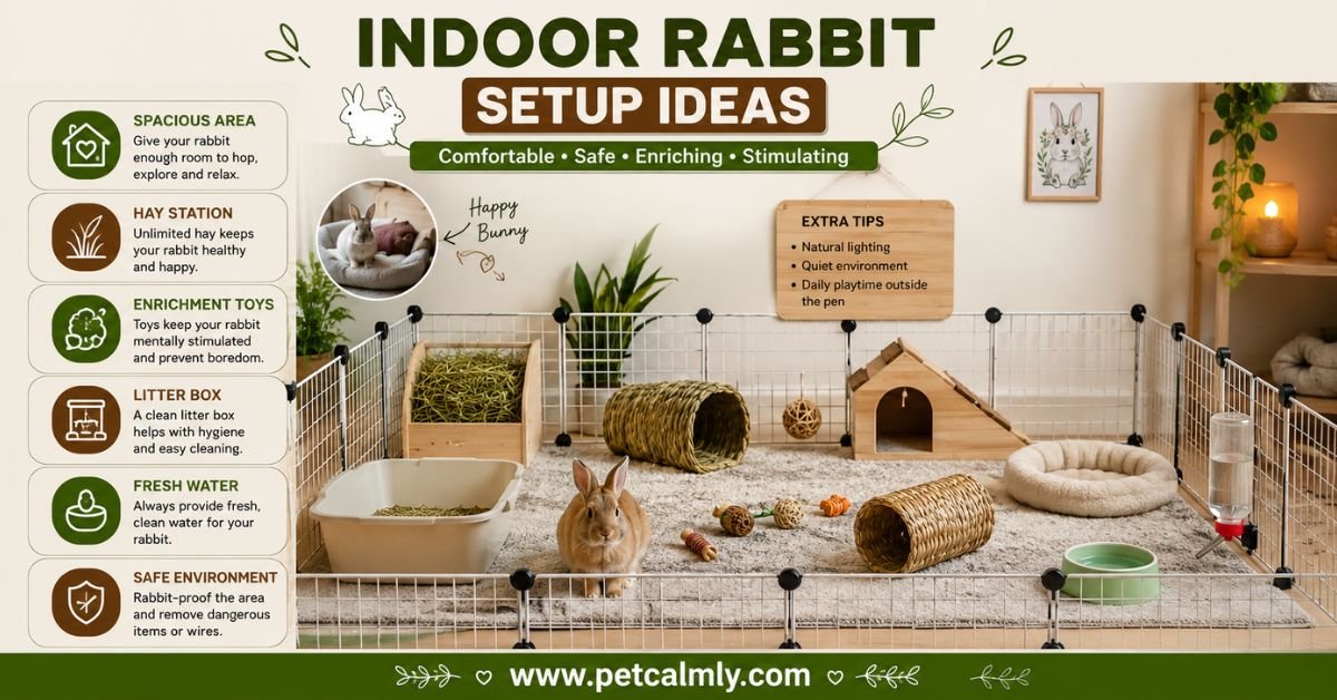 Indoor Rabbit Setup Ideas