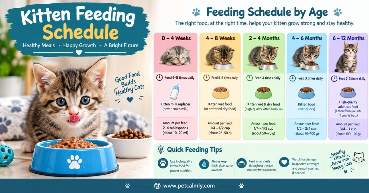 Kitten Feeding Schedule
