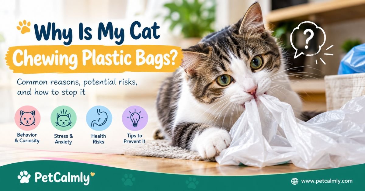 Why Is My Cat Chewing Plastic Bags
