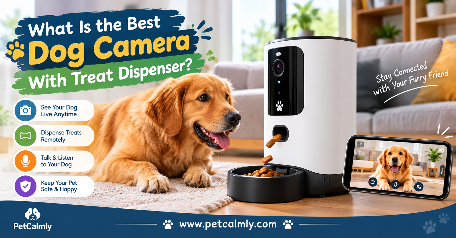 What Is the Best Dog Camera With Treat Dispenser