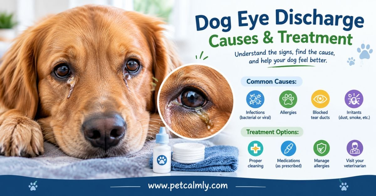 Dog Eye Discharge Causes Treatment