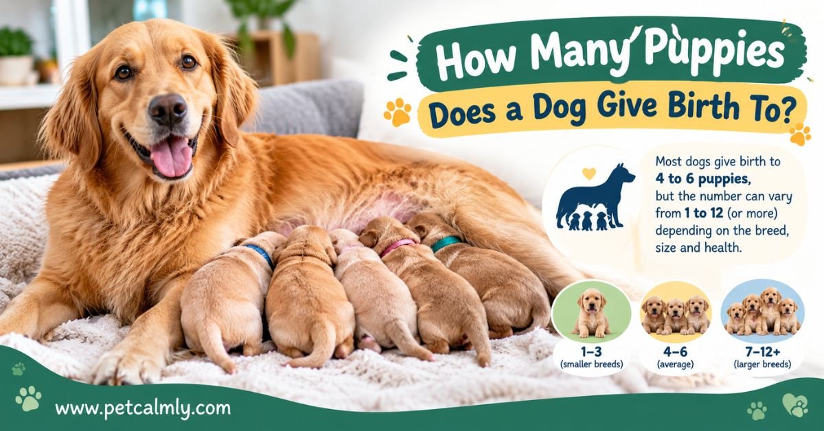 How Many Puppies Does a Dog Give Birth To