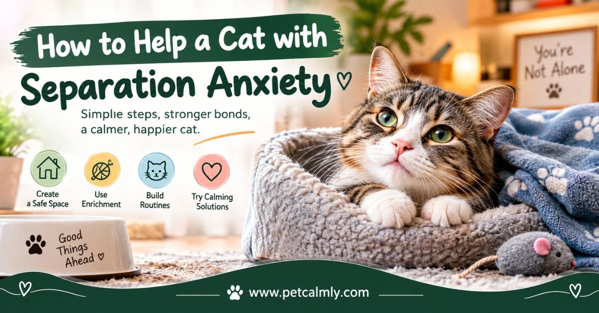 How to Help a Cat With Separation Anxiety