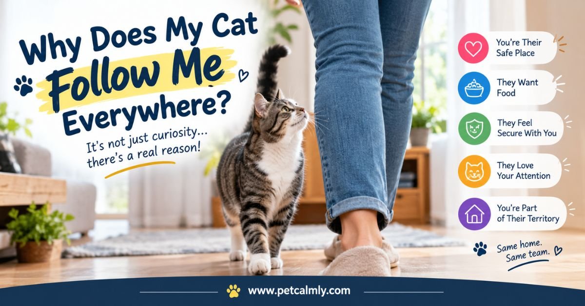 Why Does My Cat Follow Me Everywhere