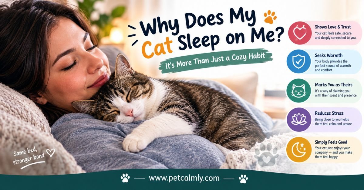 Why Does My Cat Sleep on Me