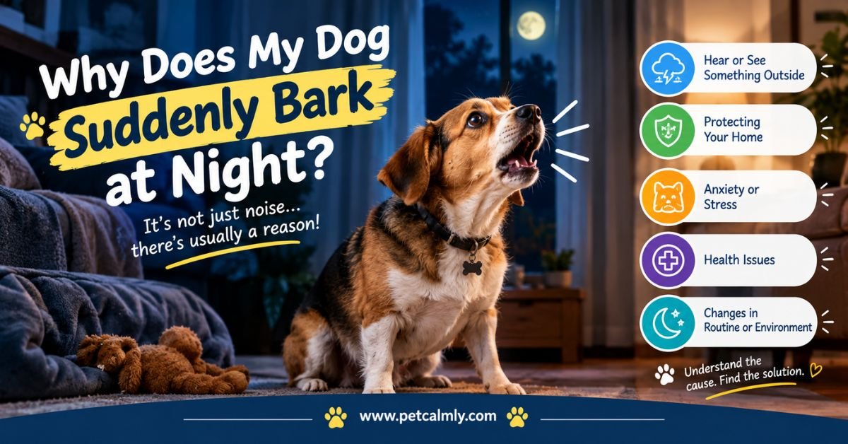 Why Does My Dog Suddenly Bark at Night