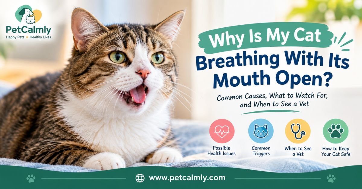 Why Is My Cat Breathing With Its Mouth Open