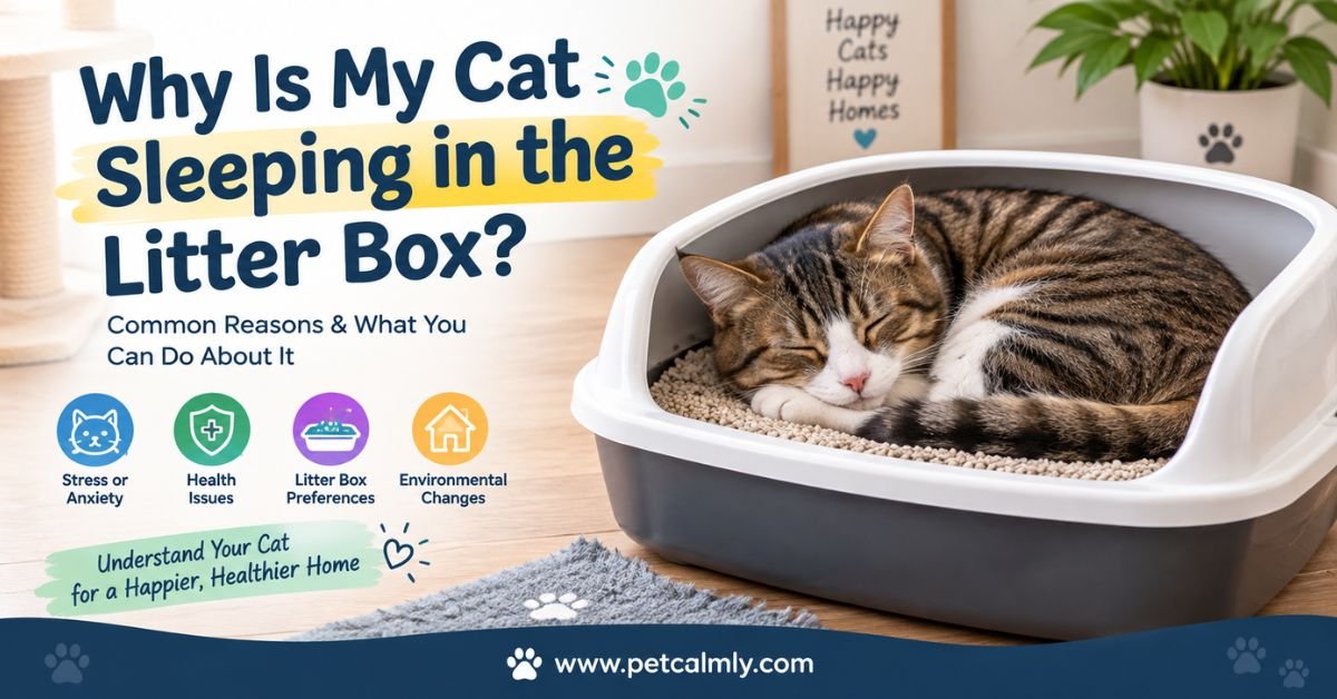 Why Is My Cat Sleeping in the Litter Box