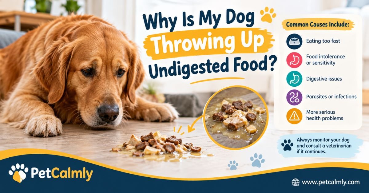 Why Is My Dog Throwing Up Undigested Food